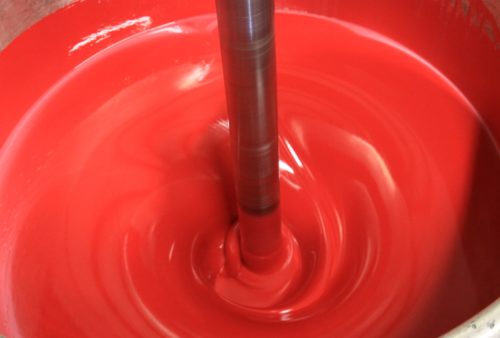 Red ink Mixer